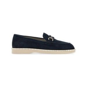 Hogan Low Blue Moccasin - NWT